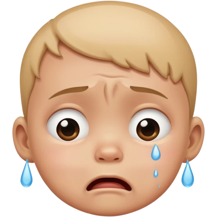 baby crying emoji