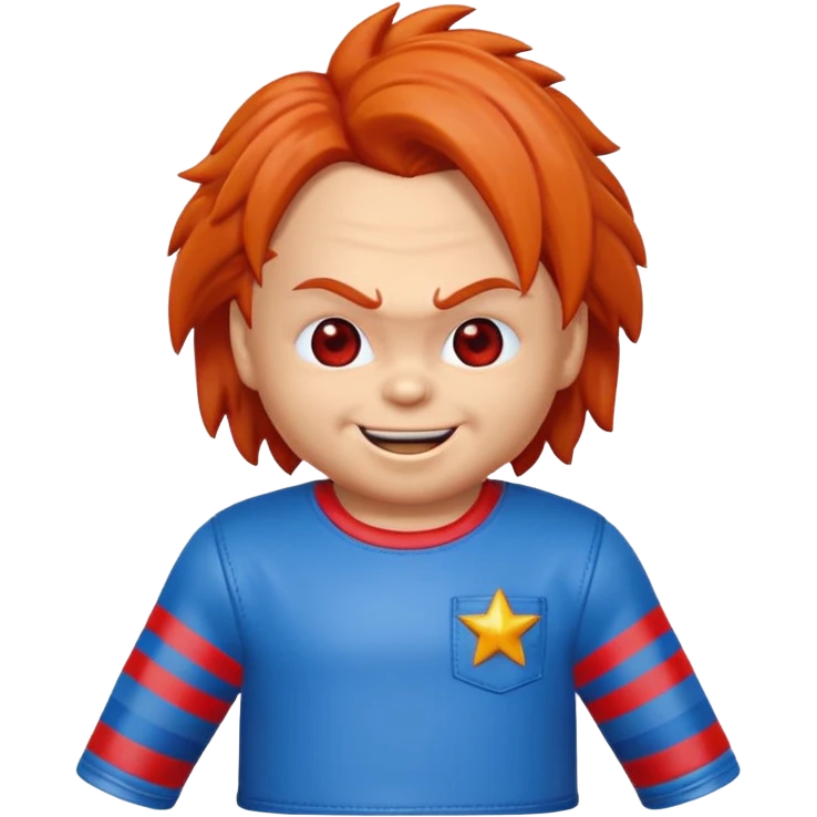 Un emojin de chuky emoji