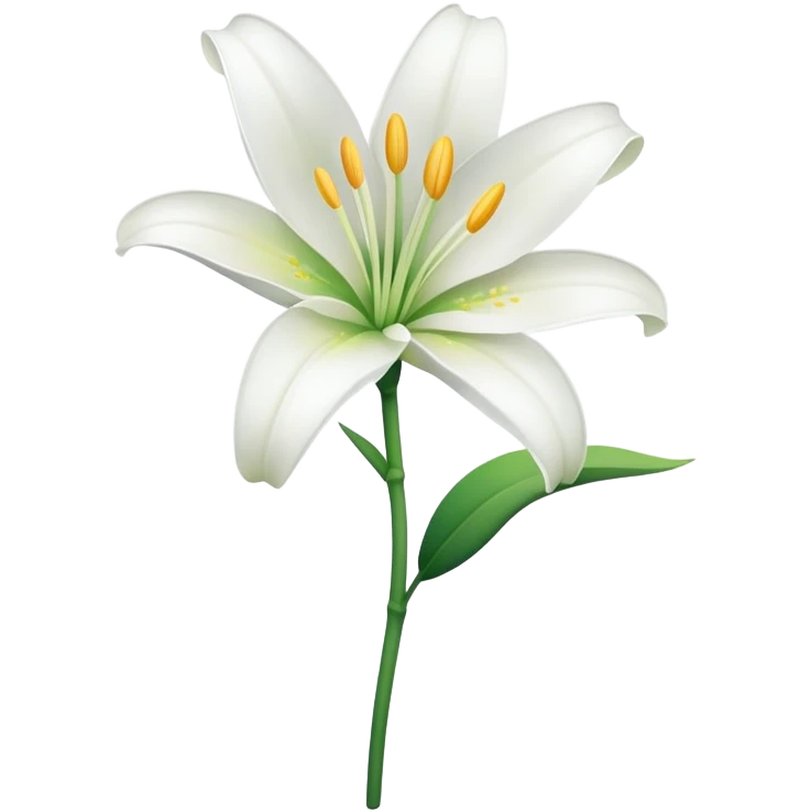Lilly flower emoji