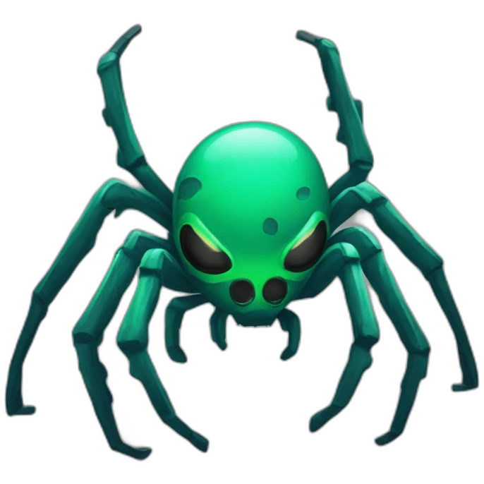 Radioactive Spider emoji