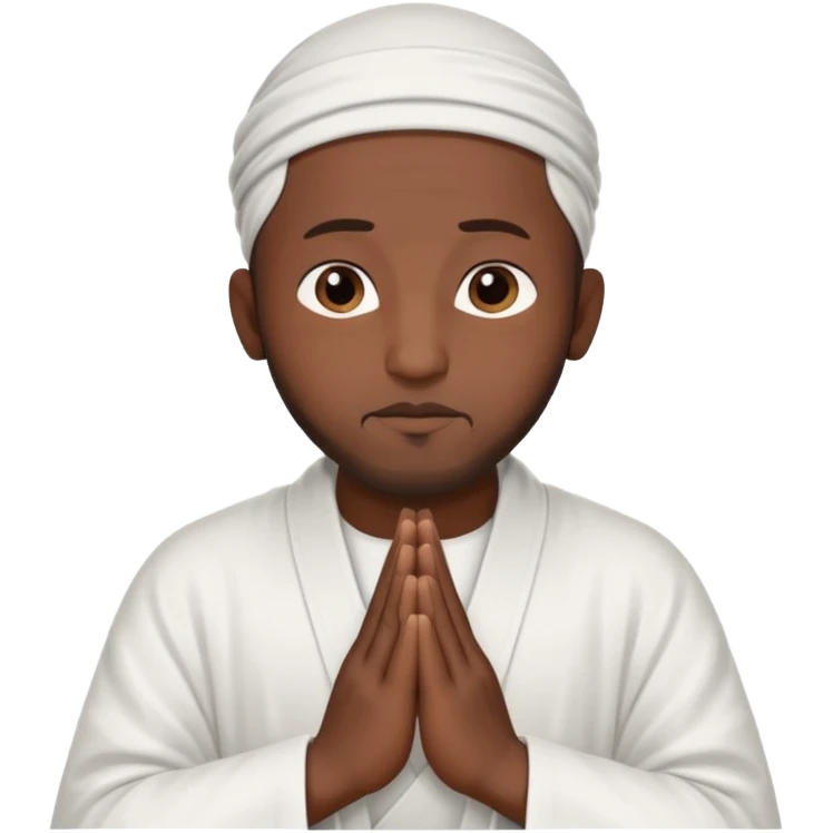 молящийся мусульманин emoji