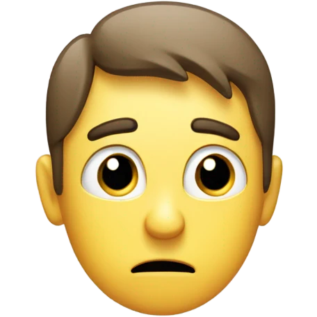 Confused help emoji