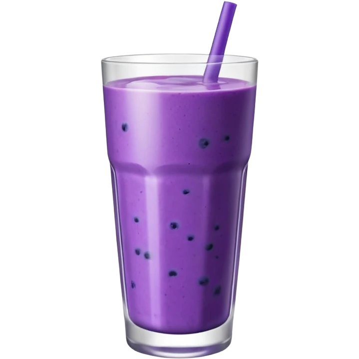 blueberry smoothie emoji