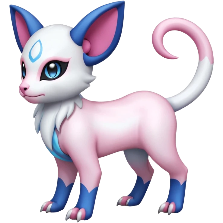 Absol-Lumineon-Skitty-Amauara-Fakémon-hybrid-creature (full body)  emoji