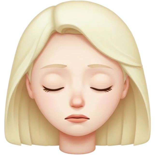 sleepy face emoji