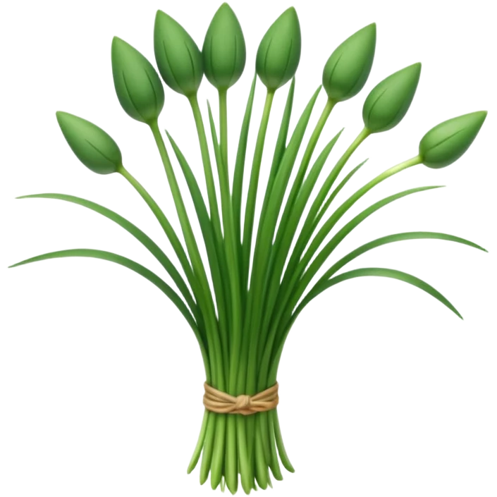 chives herb emoji