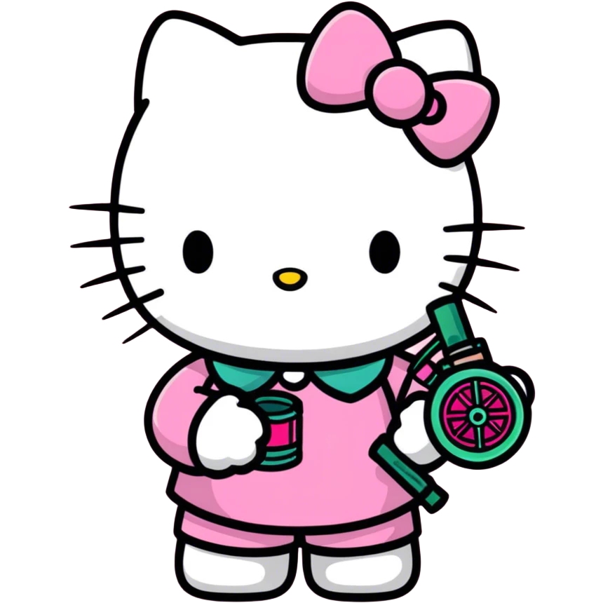 hello kitty bong  emoji