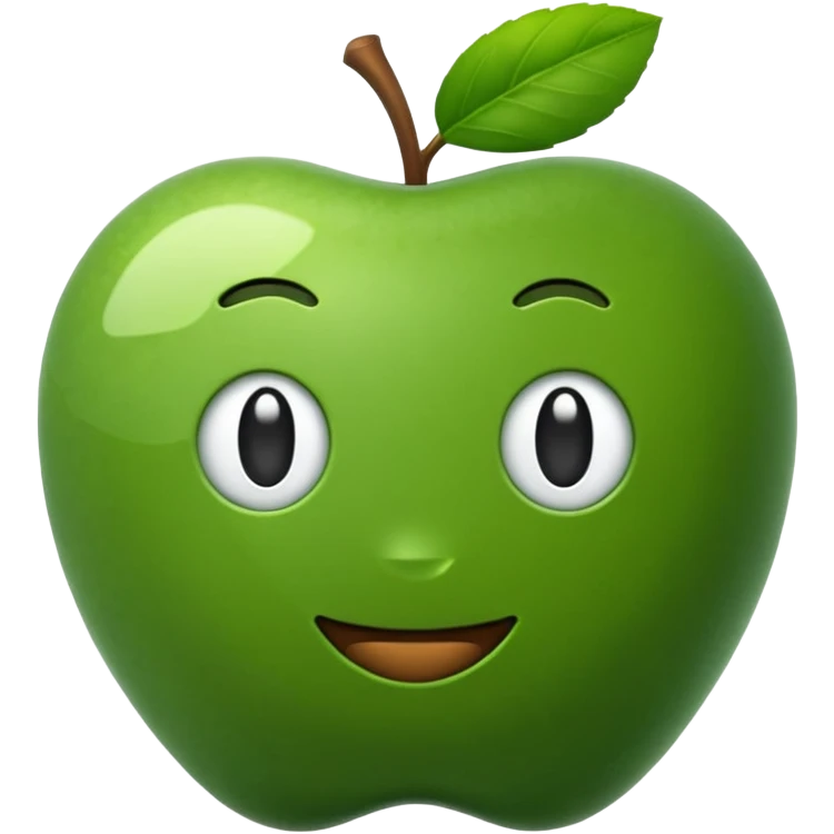 Emoji of propast macocha in Apple style emoji