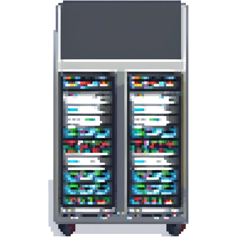Tiny server rack emoji