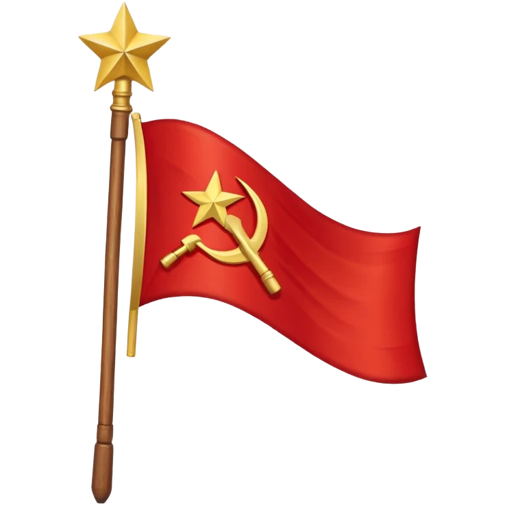 BANDERA DE LA UNIÓN SOVIÉTICA  emoji