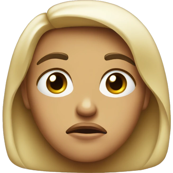 Pouty face emoji