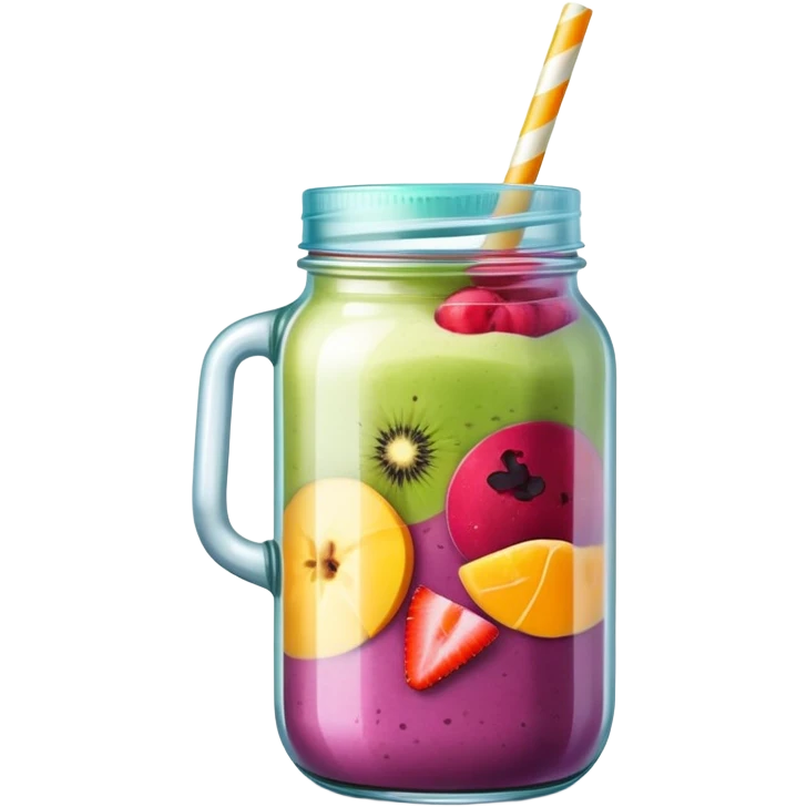 smoothie in a jar emoji