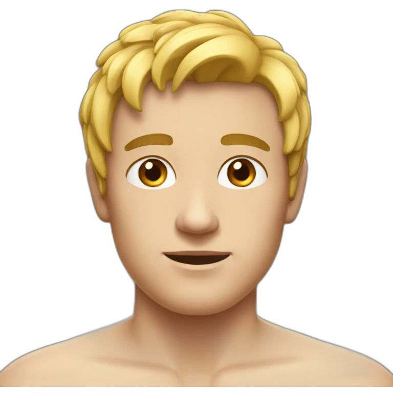 Homme nu emoji