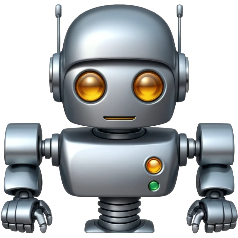 Cool robot emoji