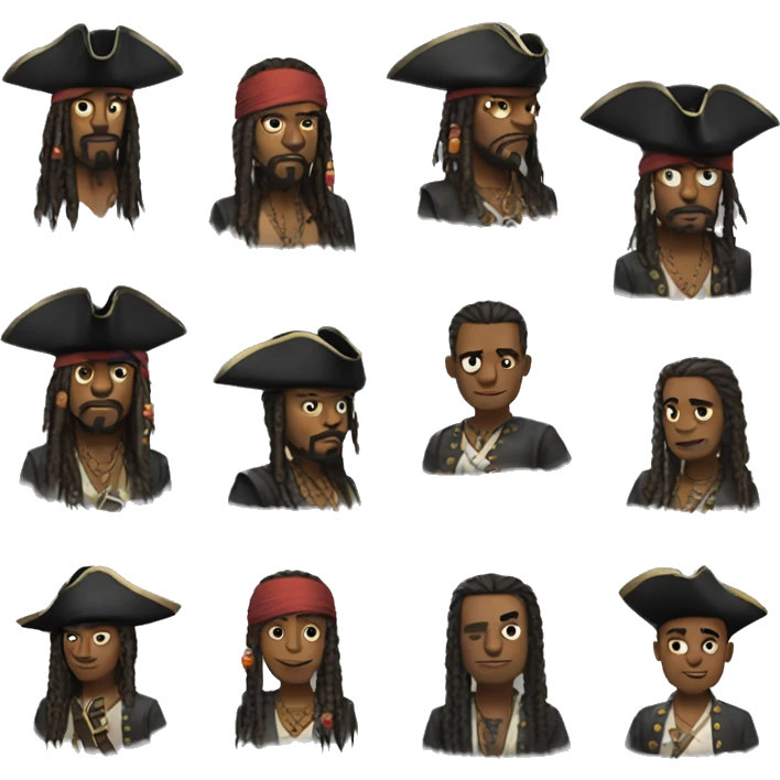 Pirates of Caribbean  emoji
