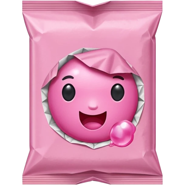bubble gum packet emoji