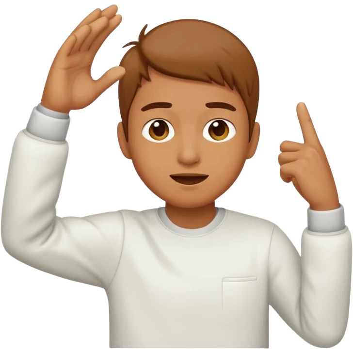 person dab emoji