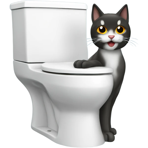 Skibidi toilet with One Cat emoji