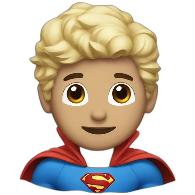 Super man emoji