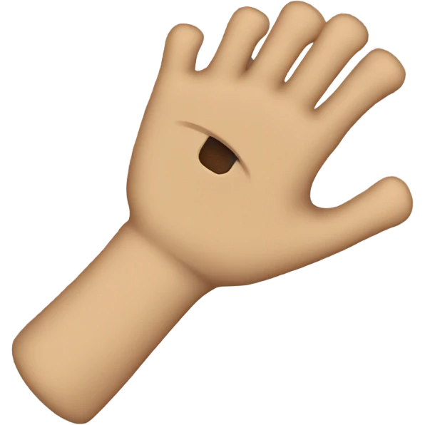 Broken arm emoji