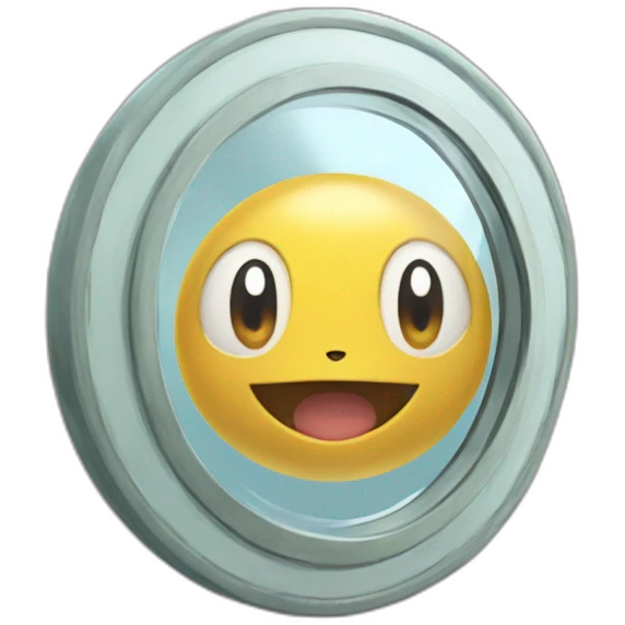 Charmender the pokemon stuck in a mirror emoji