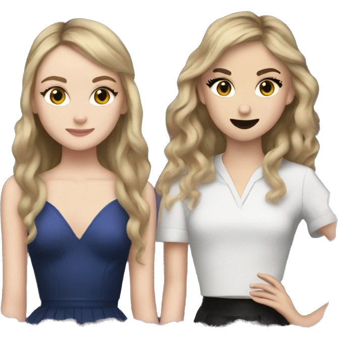 Sabrina carpenter and Taylor swift emoji