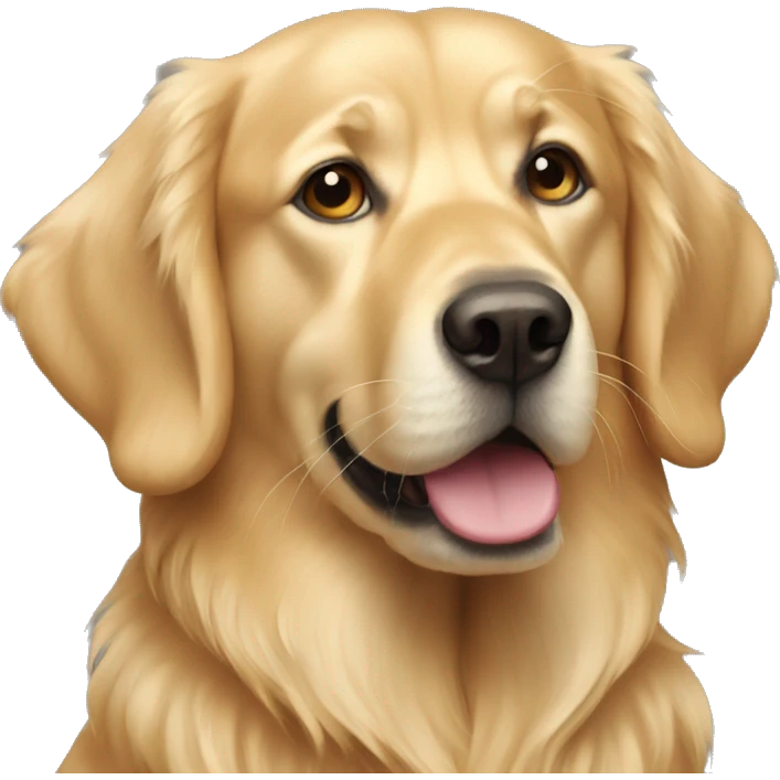 Golden retreiver emoji