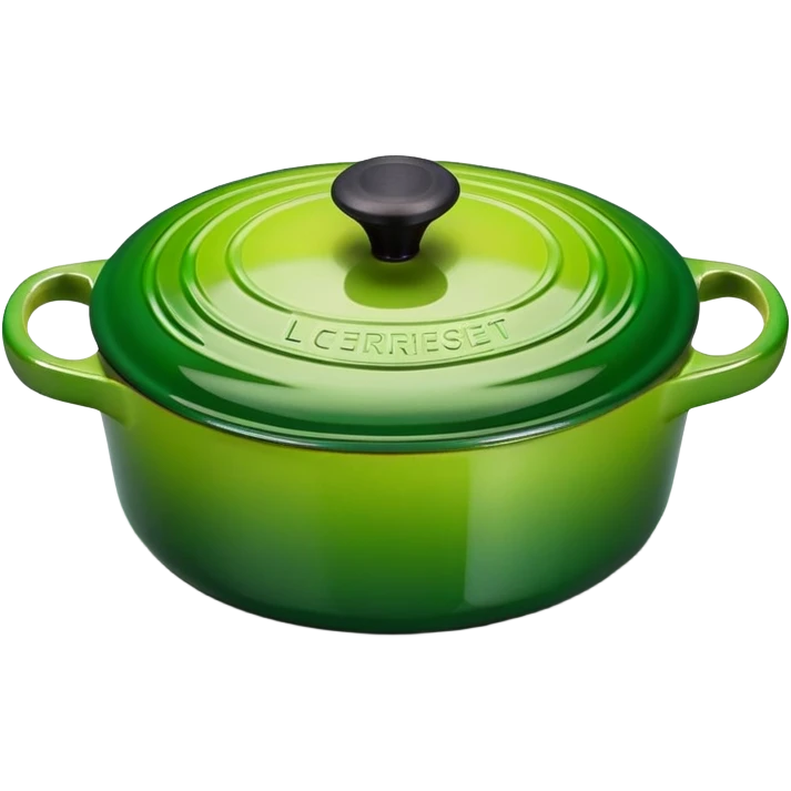 green le creuset emoji