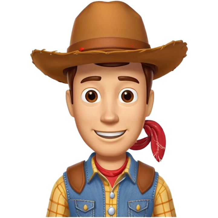 Woody cowboy from Toy Story emoji