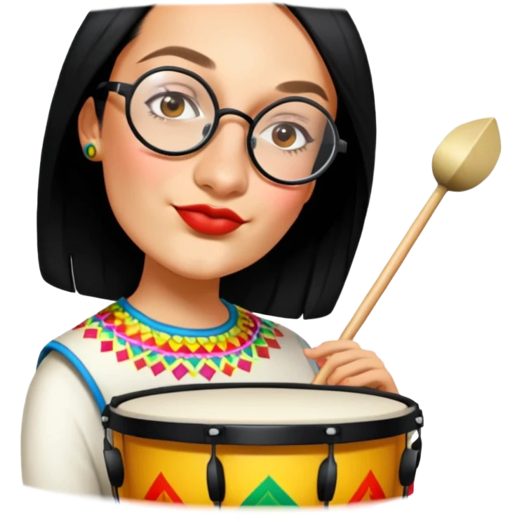 Festive Drummer emoji