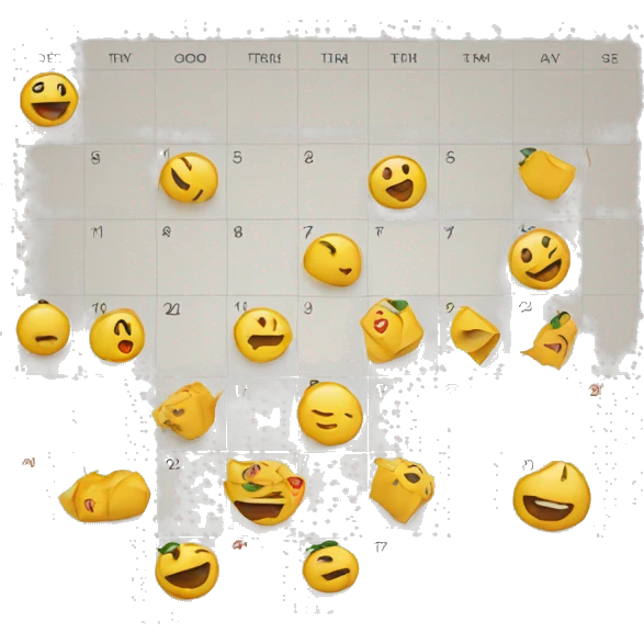 calendar emoji