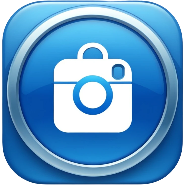 Instagram verified account badge, also known as the blue tick. emoji