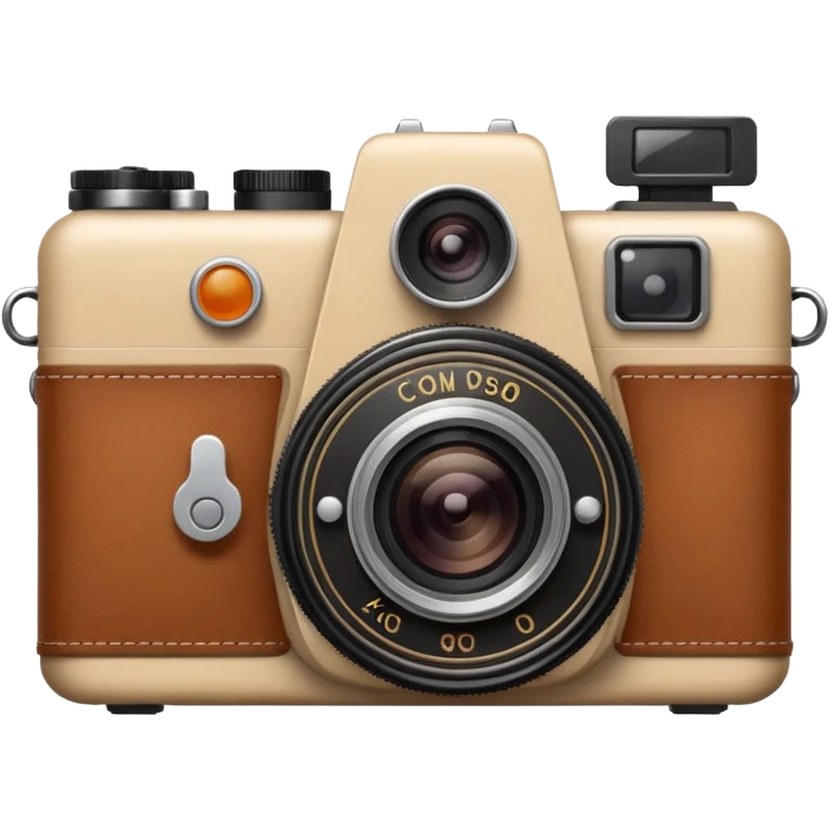 Camera beige emoji