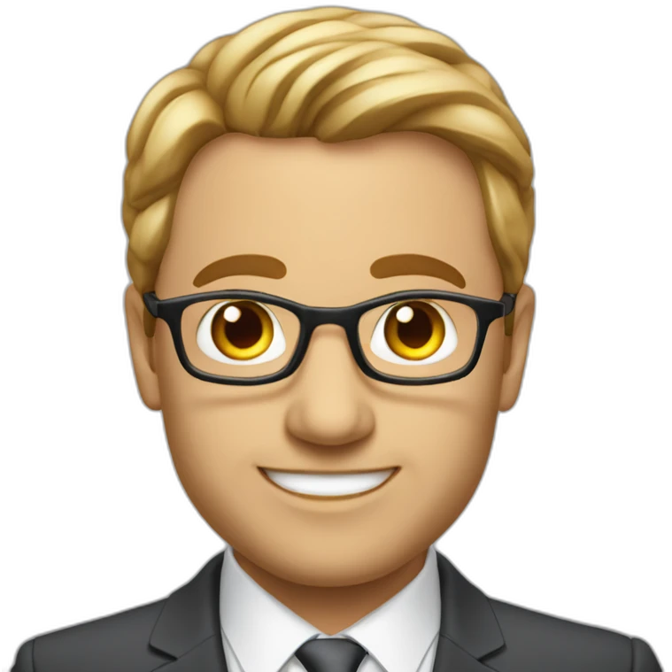 pascal nessim CEO of Marcel Agency without glasses emoji
