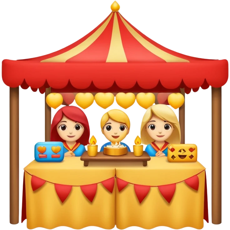 cherish festival booth emoji