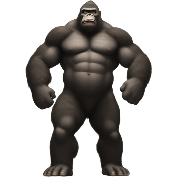  On a strip, King Kong ￼ emoji