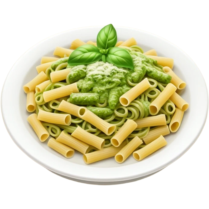 A pasta pesto emoji emoji