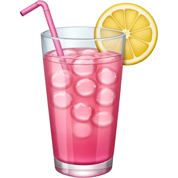 Pink lemonade  emoji