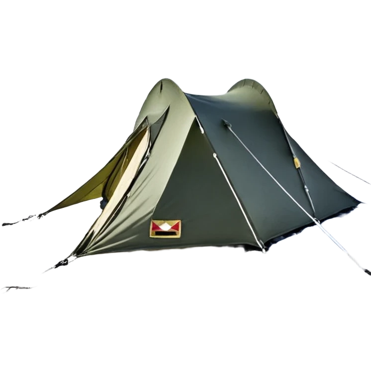 Желтый колобок эмобзи улыбающийся в голубом берете с гвоздиками в руках, комуфляжной форме и бердцах emoji