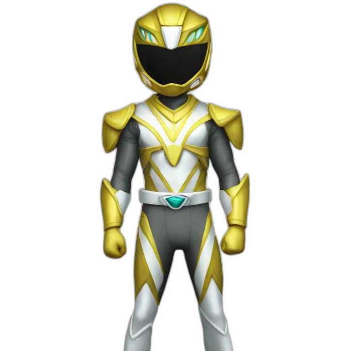 crystal power ranger full body emoji