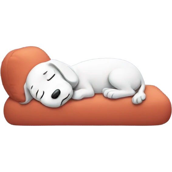 snoopy sleeping  emoji