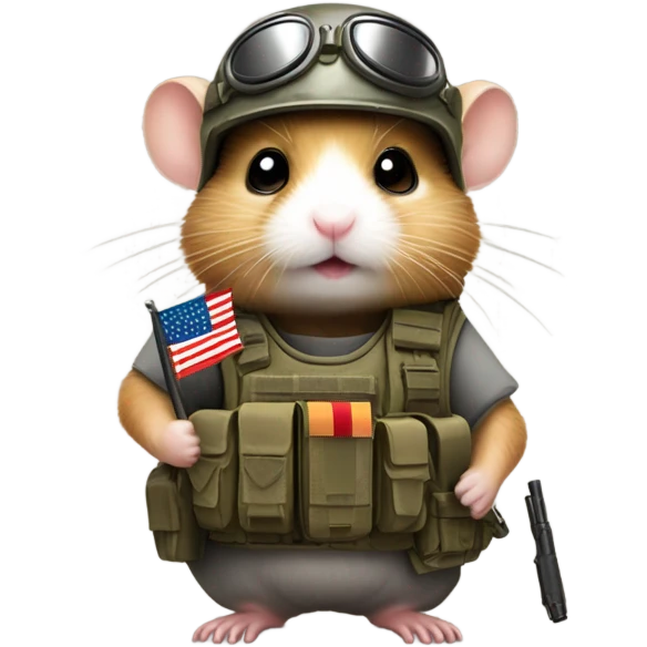 War hamster emoji