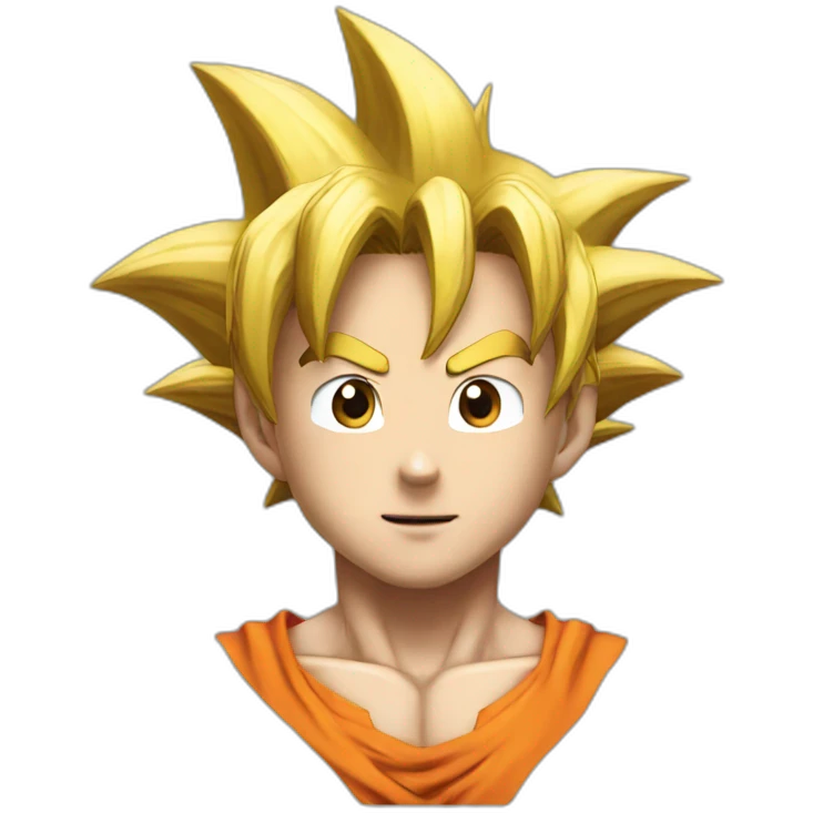 does goku clean nuts? emoji