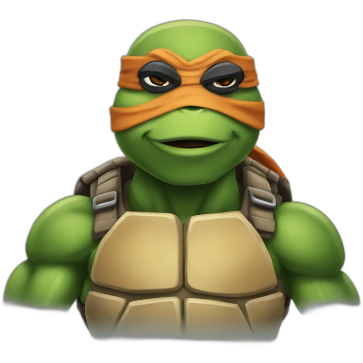 tmnt michaelangelo emoji