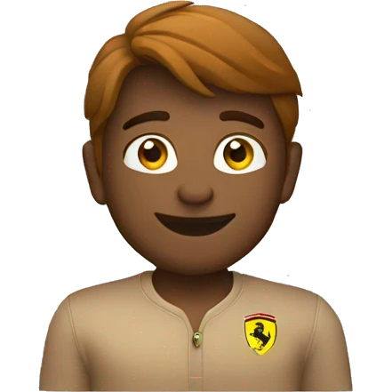 Ferrari marron  emoji