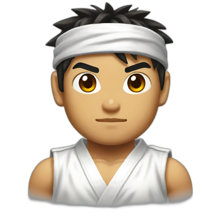 ryu street fighter emoji