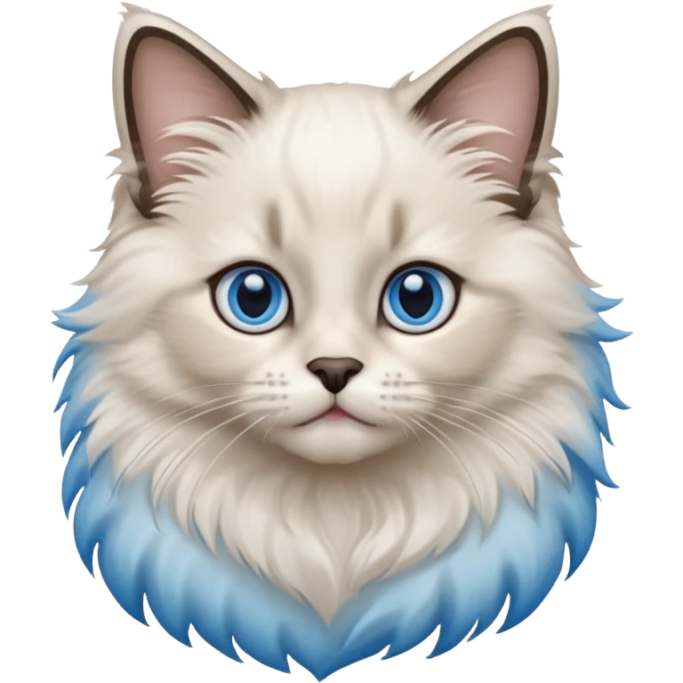 ragdoll kitten emoji
