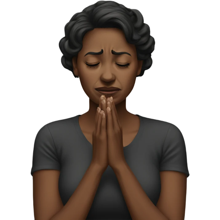 Lady with her hands on her in despair emoji