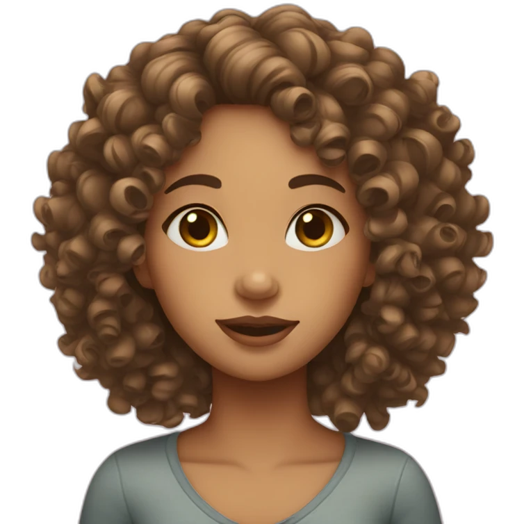 curly-girl emoji