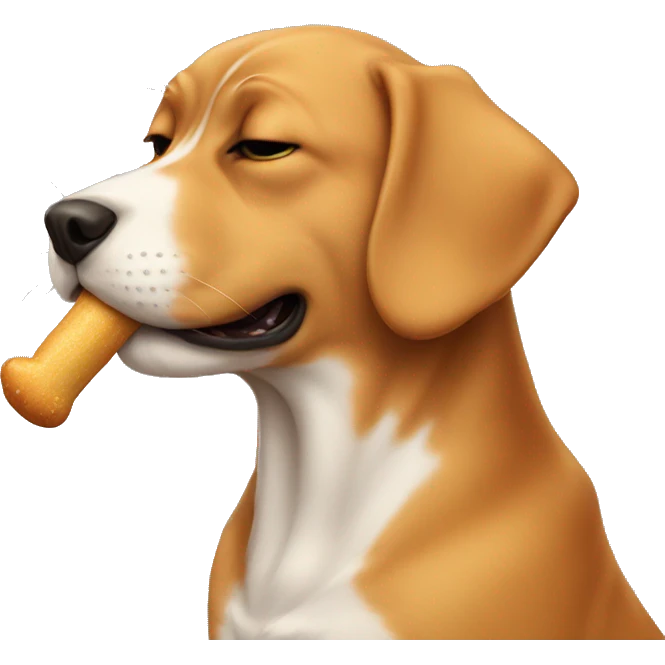 Cat kissing dog emoji